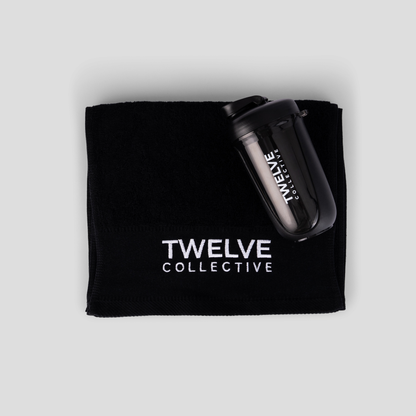 Twelve Collective Gym Towel – Black