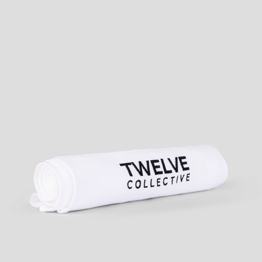 Twelve Collective Gym Towel – White